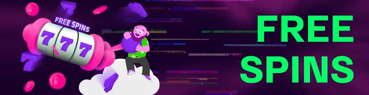Free spins in GlitchSpin